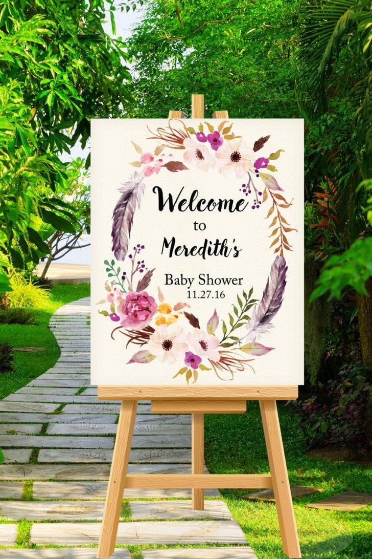 A1 Welcome Board